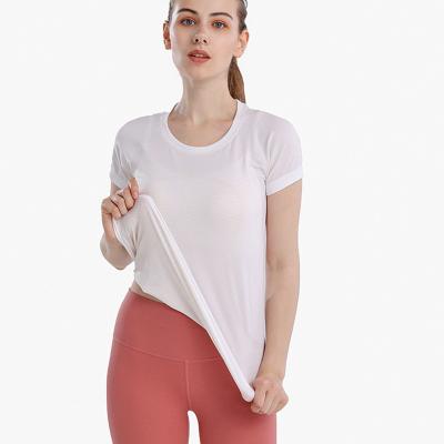 China Low Moq New Women's Breathable Modal Sweatshirts O Neck Simple Thin Fitted Breathable Comfort for sale