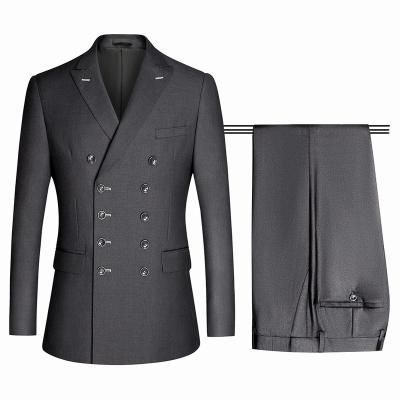 China Anti-wrinkle factory direct sale good quality plus size wedding men's suits and wedding blazer for sale