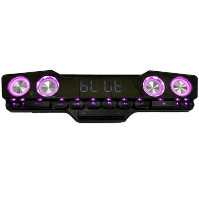 China Function colorful computer phone RGB desktop computer soundbar speaker for gaming with handsfree call function for sale