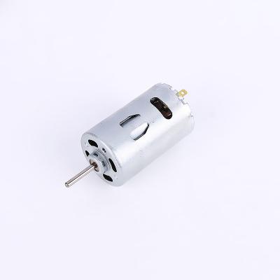 China Totally Enclosed RS-550 555 DC Small Power Motor High Speed ​​Electric Motors For Automatic Machine for sale