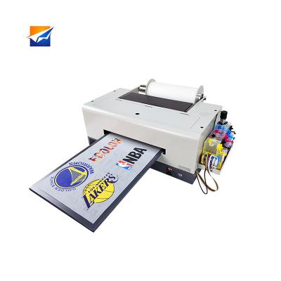 China Advertising company quality dtf l1800 best of transfer inkjet printers film pet printer for cotton fabric for sale