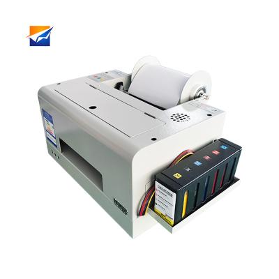 China LP800label a4 material inkjet printing machine roll printer color printer roll to roll label printer for sale