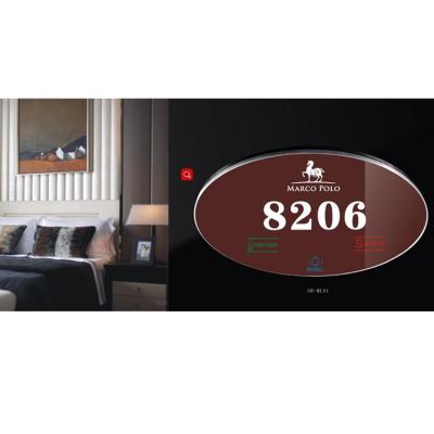 China ABS Smart Digital DND Hotel Room Door Number Plates for sale