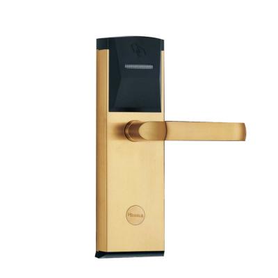 China High Quality Hotel Rfid Smart Hotel Lock System, Smart Hotel Door Lock System Price, Electronic RF Card Door Handle Lock 100 Sets ELA for sale