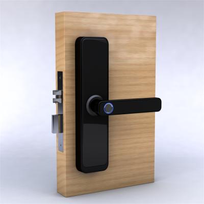 China Tuya APP smart door lock home apartment password keyless digital electronic fingerprint card swipe smart door lock for sale