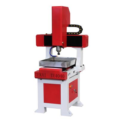 China High Precision 400x400 Mini Aluminum Cutting Table Moving CNC Router For Wood Milling Aluminum for sale