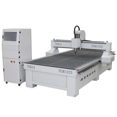 China Tekai MDF Frame Structure CNC Engraving Machine Heavy Duty 1325 WOOD ACRYLIC ALUMINUM Wood Router On Sale for sale