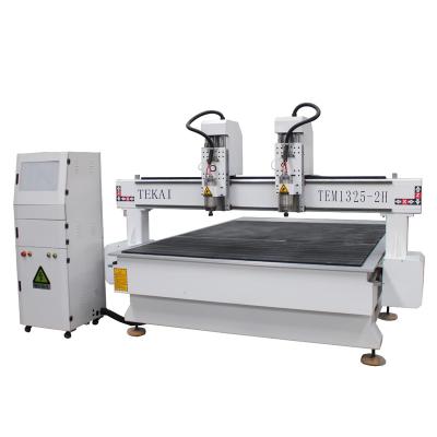 China High Quality Working Tekai Woodworking Joinery Machine With 2 Heads CNC Router Kit For Sale for sale