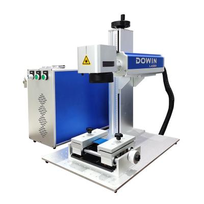 China Laser Engraving Good Quality 50w Fiber Laser Cup Engraving CNC Machines for sale