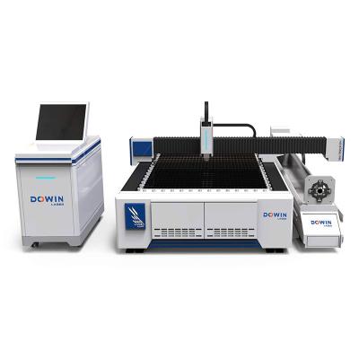 China High power 3KW 4kw 6kw cnc fiber laser carbon steel metal ss automated loading copper brass cutting machine with pipe cutter price 3015 for sale