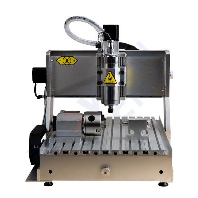 China China 3 Axis Mini CNC Wood Router Machine Price 6040 2.2Kw CNC Milling 4 Axis Machine For Wood Router Copper Aluminum Steel Curving Engraving Good Price wood for sale