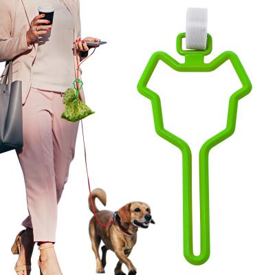 China Viable Wholesale Custom Dog Poop Bag Holder Pet Poop Bag Dispenser Hands Clip Free for sale