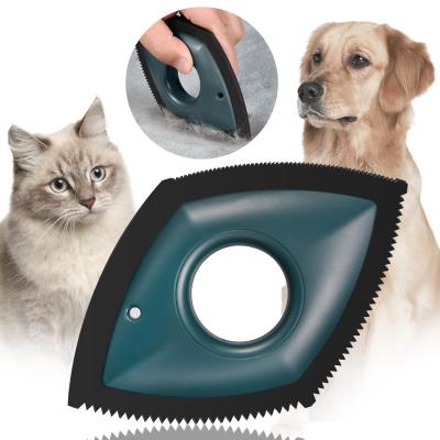 China Viable Pet Hair Brush Pet Hair Remover for Car Mini Dog Hair Removal Couch Easy to Clean Cat Car Detailing Squeegee for sale