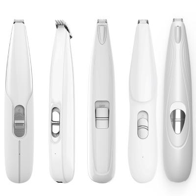 China Viable Rechargeable Electric Pet Shaving Knife Cat Dog Haircut Shaver Pet Grooming Scissors Weaker for sale