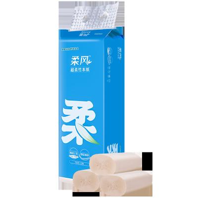 China Good Water Intake Roll Comfy Paper Toilet Paper Rolls 4 Ply Tissue for sale