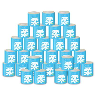 China Bamboo Water Intake Factory Price OEM Water Intake Pulp Toilet Paper Roll for sale