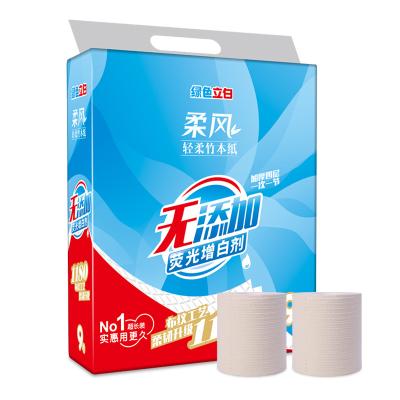 China China Manufacture Professional Bamboo Water Intake Pulp Roll Custom Toliet Paper for sale