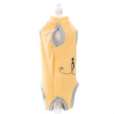 China Stocked Cat Surgery Clothes for Recovery Soft Cozy Cat Sterilization Recovery Suit Pet Puppy Dog Cat Sanitary Clothes for sale