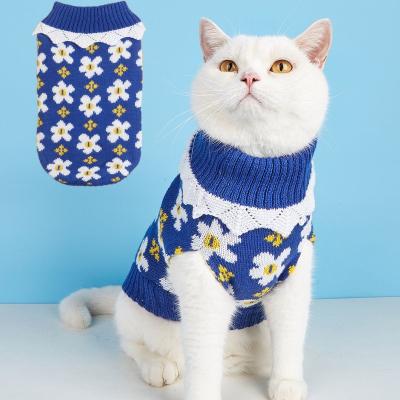 China Stocked Warm Dog Sweater Winter Dog Clothing Puppy Cat Turtleneck Sweater for Doggie Chihuahua Clothing for sale