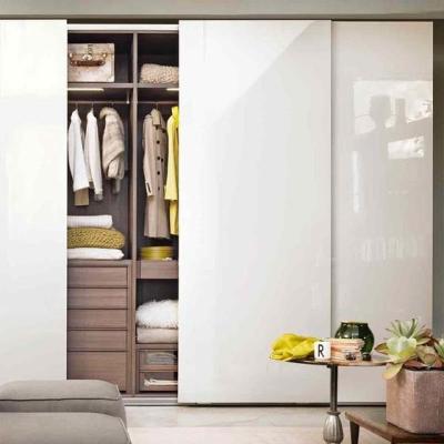 China (Size)Adjustable European Style 4 Door Bedroom Wardrobe With Sliding Door Design for sale