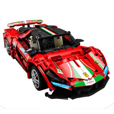 China Toy Adult Collectible Model Cars Building Blocks Building Toy Sport Car MOC Set Building 1/14 Scale Race Car Model Birthday Gift for sale