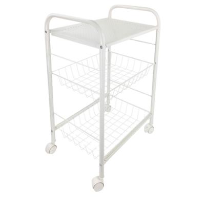 China Multilayers Metal Shelving Rack Storage Cart Removable Shelf Organizer Removable Storage Rack For Home for sale