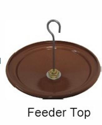 China New Style Stocked Feeder For Wild Birds Orange Color Bird Feeder Cover for sale