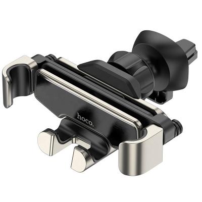 China Aluminum Alloy S25 Air Vent Car Phone Holder Silicone Stand Base Mobile Phone Holder for sale