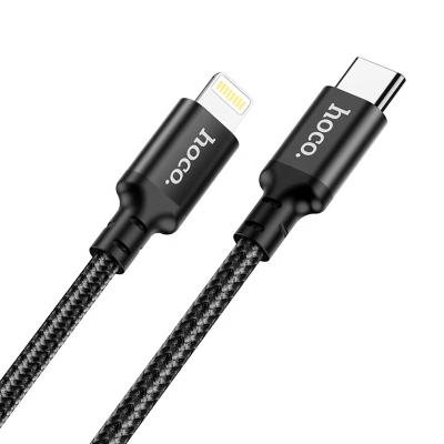 China Dual X14 Speed ​​PC PD 20W Fast Charging Data Cable for Type-C to Ignition with 2M/1M Length for sale