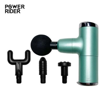 China PowerRider G03 Mini Tissue Massage Gun Ultra Reduced Muscle Mini Fascia Massage Gun Deep Noise for sale