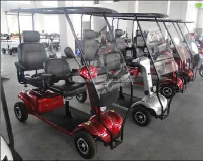 China STEEL+PlASTIC 4 Wheel Disabled Mobility Scooter With 2 Seaters FR10 for sale