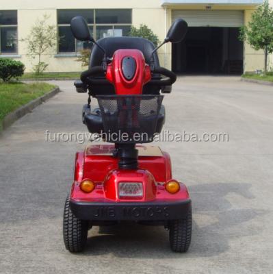 China Imported Motor And Controller 400W Four Wheels Mid Size Electric Mobility Scooter For Adults for sale