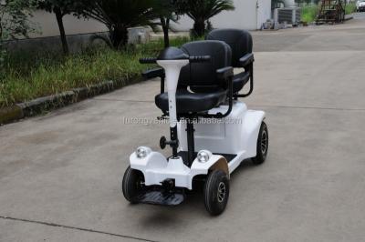 China Imported Controller Electric Disabled Dual Seat Mobility Four Wheel Scooter For Adults for sale