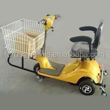 China Imported Controller Three Wheel Electric Scooter , Electric Mobility Scooter For Disable Elderly for sale