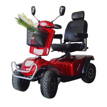 China Popular Imported Controller Top Battery Power Mobility Four Wheel Scooter For Adults for sale