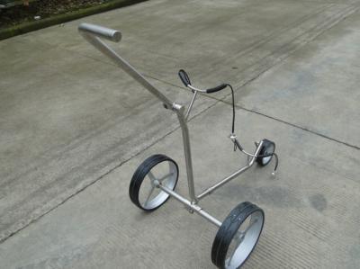 China High Quality Titanium Golf Trolley Push Cart 3 Wheel Golf Cart With Three Wheels for sale