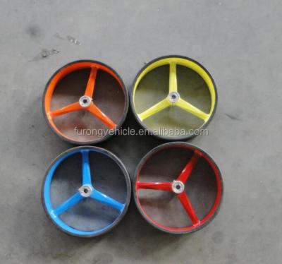 China Golf Cart Push Cart 3 Wheel Golf Cart Wheel Small Magnesium Wheel For Golf Cart for sale