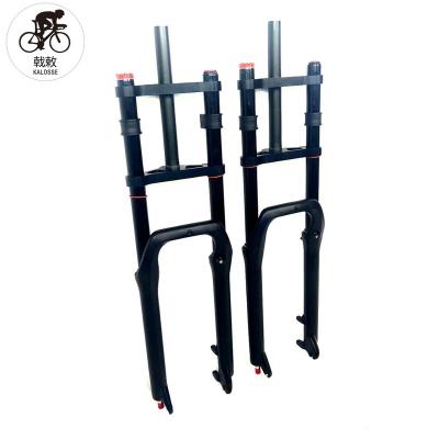 China 1-1/8 Fork 28.6mm Mountain Bikes Bicycle Fat Air Front Fork MTB Snow Bike Forks Travel 190mm 2.7kg for sale