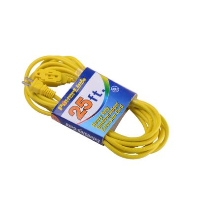 China SJTW Appliance Household Outdoor Extension Cord for Mexico, 16/2 A.W.G., 127V/13A/1625W, 2-30M for sale