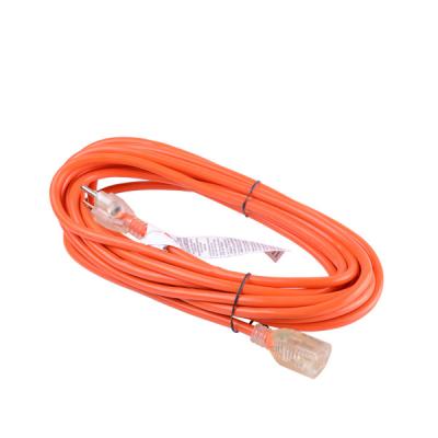 China Outdoor Consumer Electronics SJTW Extension Cord with Indicator Light, Grounded Plug, 16/14/12/10 A.W.G. 3C SJTW 13/15A, 1875/1625W for sale