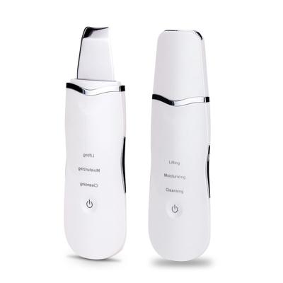 China Sonic Machine Ultrasonic Icon Skin Scrubber Ultra Beauty Electric Face Spatula DEEP CLEANSING Clean Peeling for sale