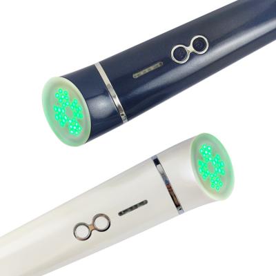 China Anti Aging Blood Vessel Removal Skin Rejuvenation Beauty Face Massager Far Infrared Tool For Home Use Red Light Heating Instrument for sale