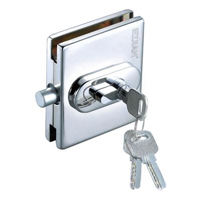 China Office glass door lock, lock clamps, lock patch fixture for sale