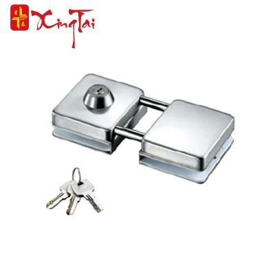 China Office Hardware High Quality Tools One Door Side Glass Lock Glass Door Lock YG-9008 for sale