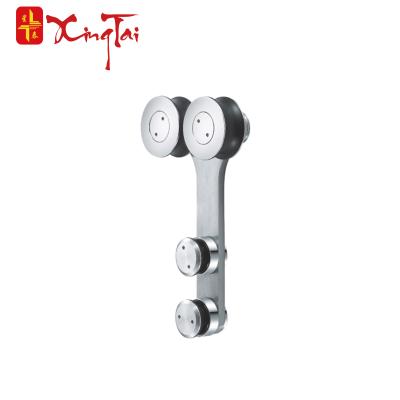 China Modern Stainless Steel Manufacturer Stainless Steel Glass Sliding Door Hardware Accessories for sale