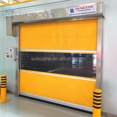 China Modern Outdoor Shop Roll Up Door / Industrial Workshop Quick Open And Close Door for sale