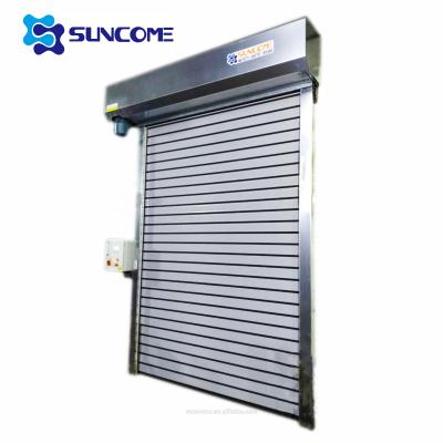 China Modern Security Aluminum Automatic Roller Shutter Exterior Remote Control Vertical Door for sale