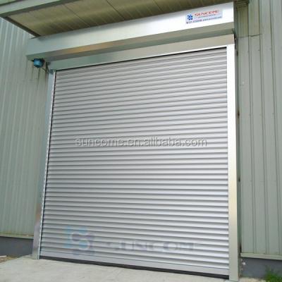 China H-6000 Traditional Smart Aluminum High Speed ​​Roll Up Doors for sale