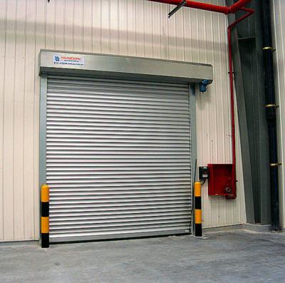 China 2017 Latest Security Traditional Automatic Rolling Shutter Doors / Metal Rolling Door for sale