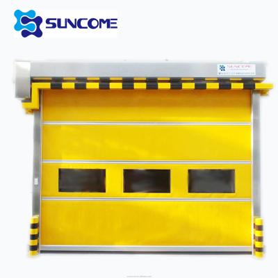 China 2020 China Industry Fast Speed ​​Automatic Interior PVC Made Industrial Roll Up Door for sale